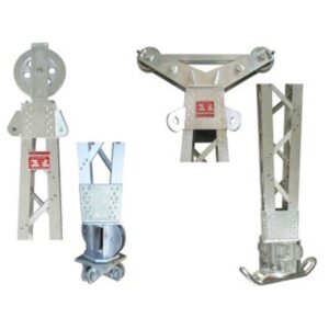Aluminum Alloy Inner-Suspended Lattice Gin Pole